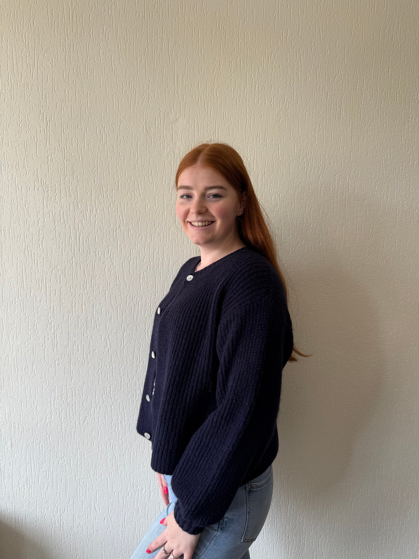 Lizzy Cardigan navy Blue