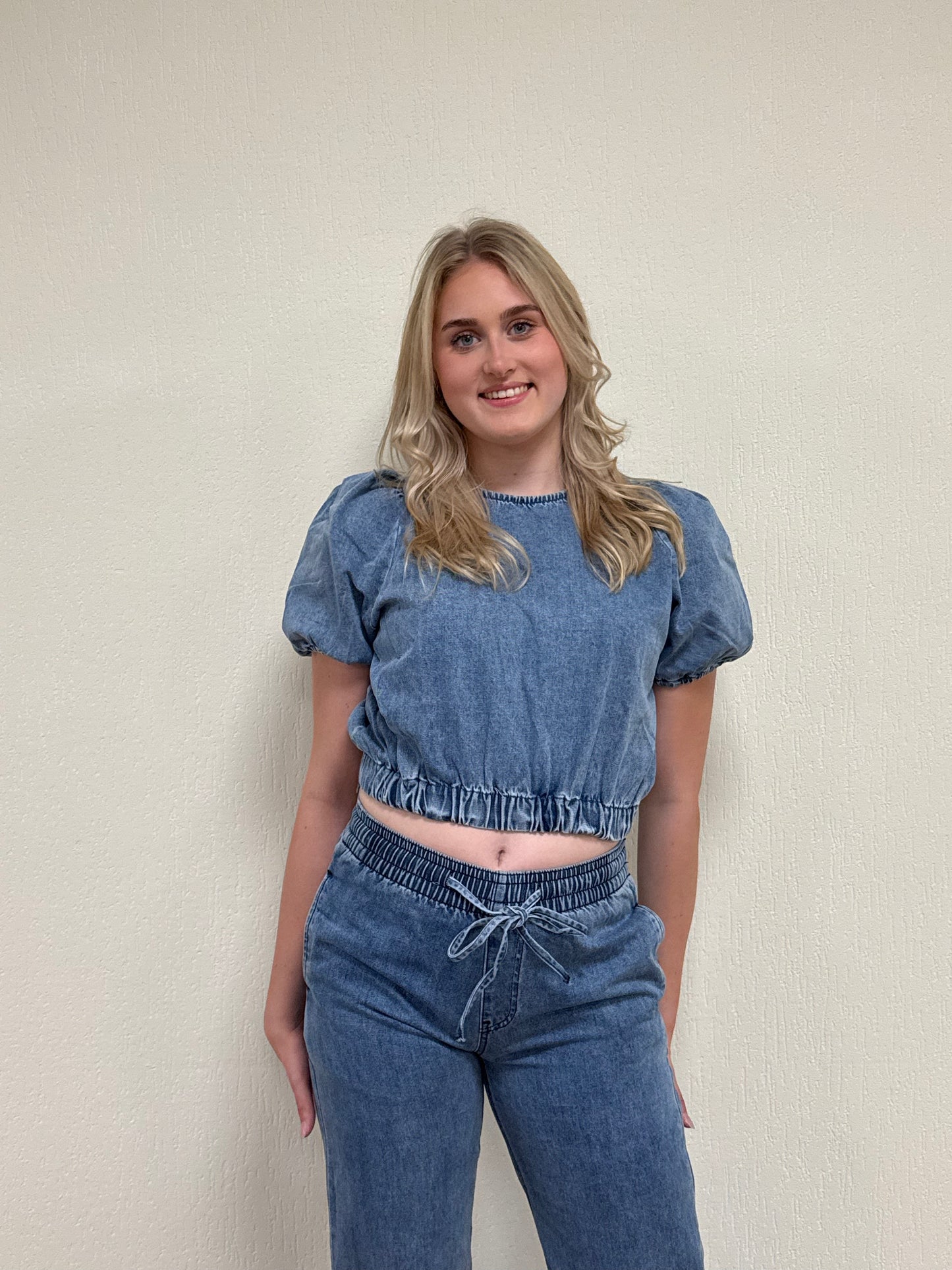 Beau denim top