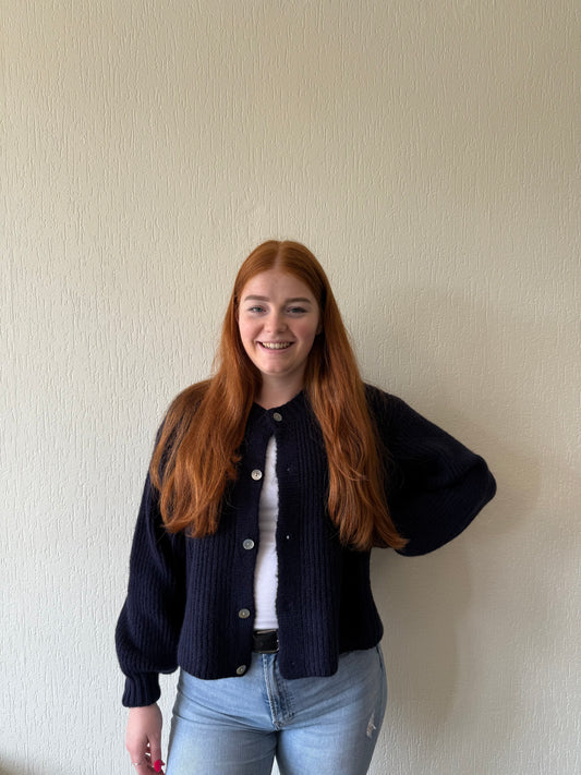 Lizzy Cardigan navy Blue