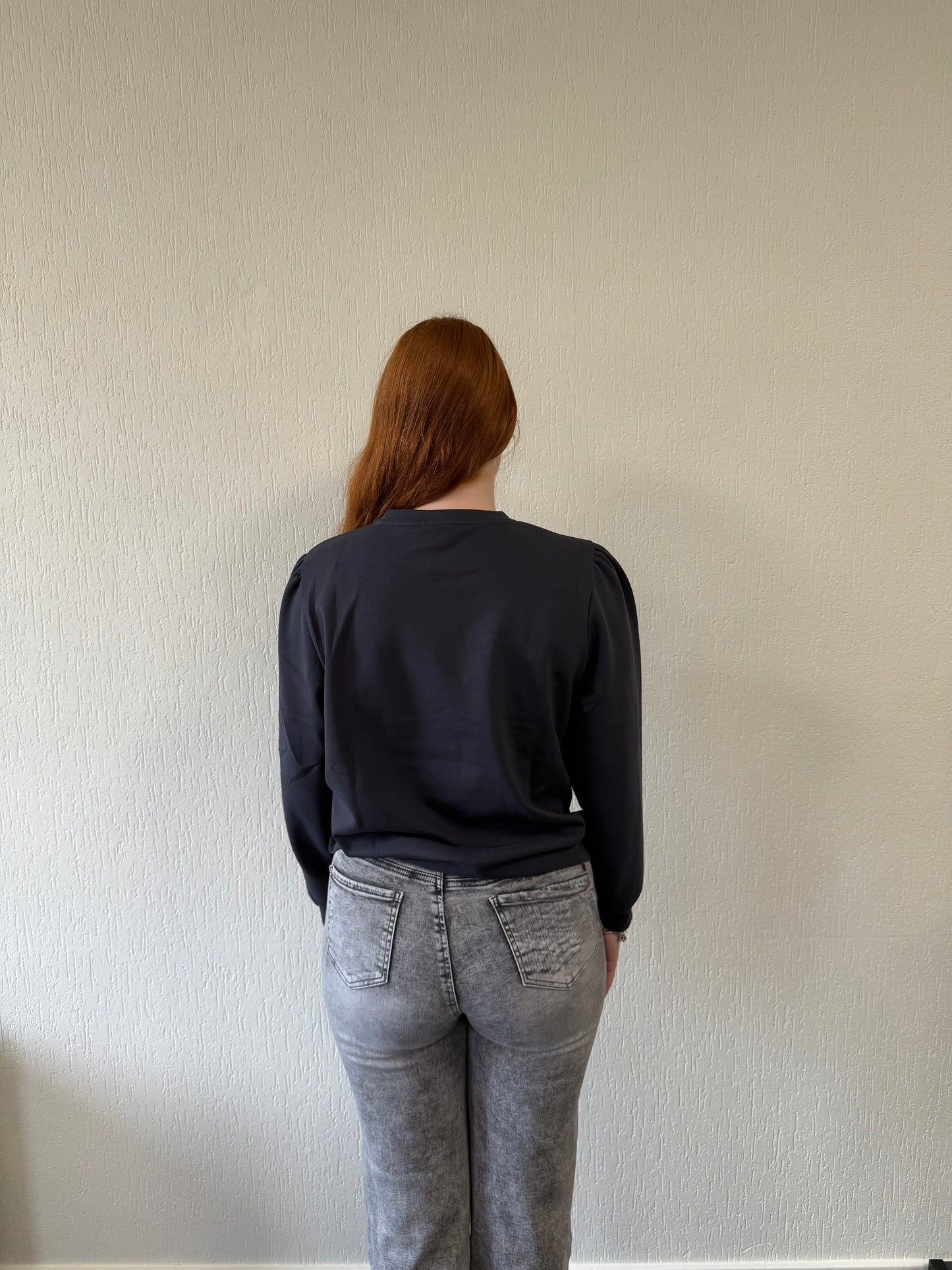 Evy trui dark Grey